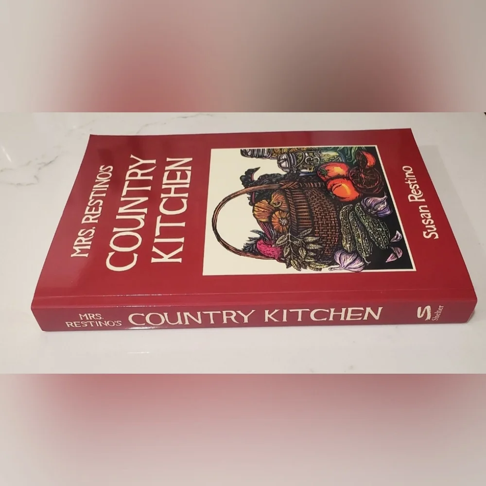 BOGO Mrs Restino's Country Kitchen Vintage Recipe Cookbook